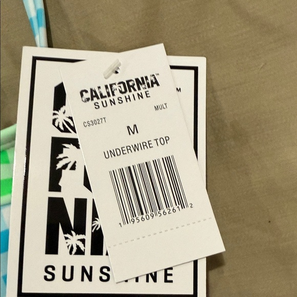 Colorful Gingham Bikini Set - Picture 5 of 6